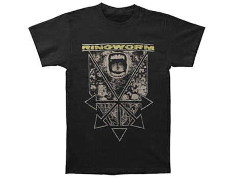 Camiseta ROCKINSTONE con sangrado de tiña (Algodón - S)