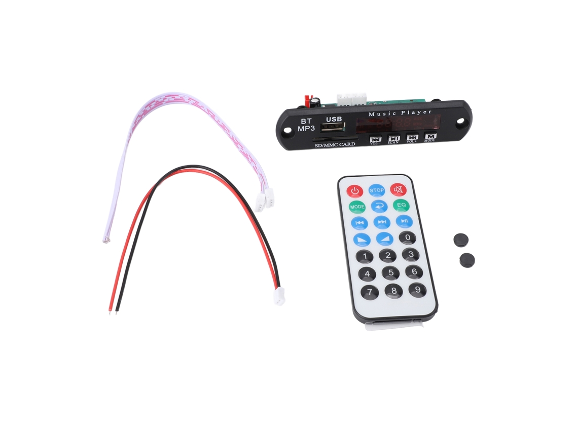 Placa Decodificadora Bluetooth Inalámbrica Con Tarjeta De Almacenamiento Y Reproducción Manos Libres.