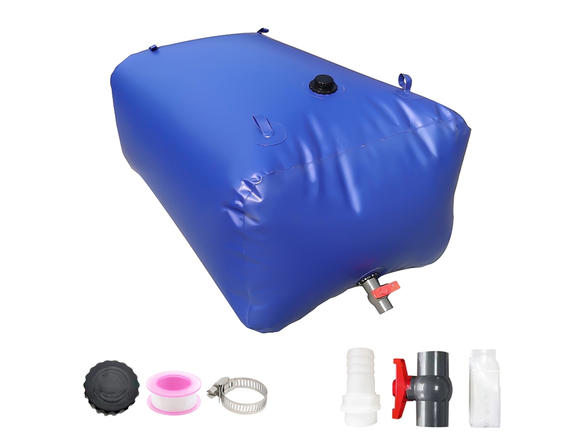 Bolsa De Agua Plegable De 50 Litros De Gran Capacidad, Portátil Y Resistente Al Sol Para Camping, Agricultura Y Uso De Emergencia.