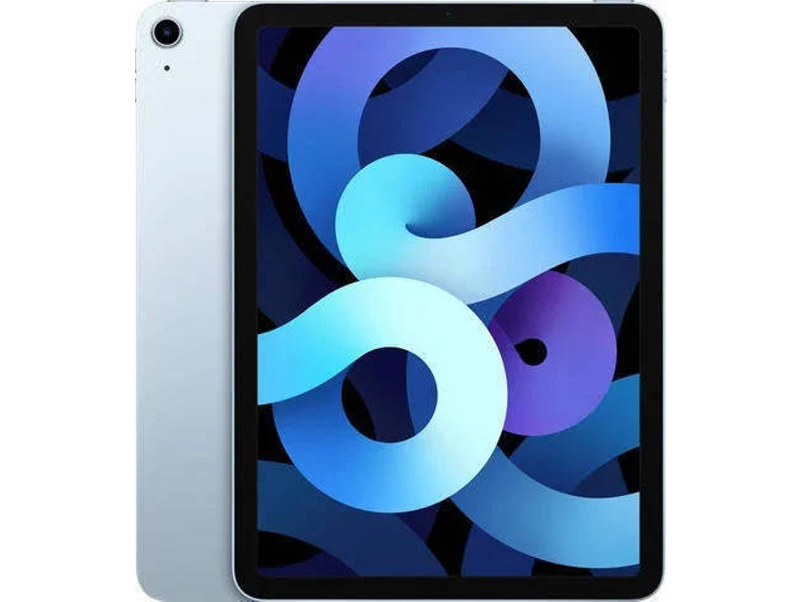 iPad Air 4 APPLE (Reacondicionado Flippers Como Nuevo - 10,9'' - 64 GB - Wi-Fi - Azul Cielo)