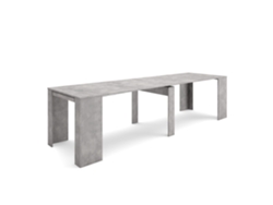 Consola extensible | Cocina, Comedor | 300 | Para 14 personas | Mesa de comedor | Cemento Duérmete Online