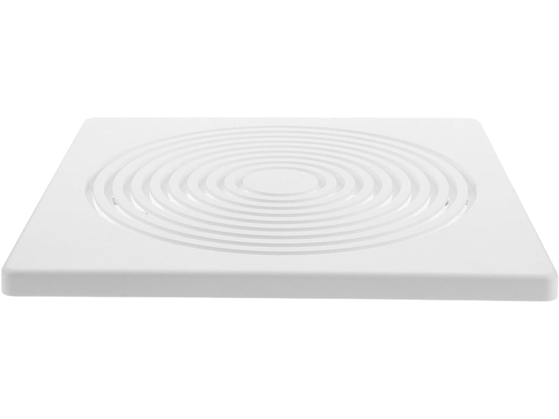 Rejilla De Ventilación Para Baño De 30x30 Cm, Plástico Blanco Con