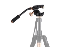 2026-cabezal Fluido Andoer Q08s Para Trípode Monopod, Cámara Dslr Ildc, Carga Máx. 6kg, Aluminio, Tornillo 1/4"