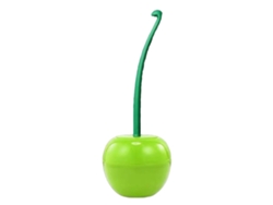 Cepillo De Baño Cherry Con Mango Largo, Cerdas Suaves, Juego De Baño De Plástico Verde