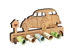 RNEMITERY Decoración de madera dinero regalo, decoración madera tema playa vacaciones para amigos, familia, hombres y mujeres