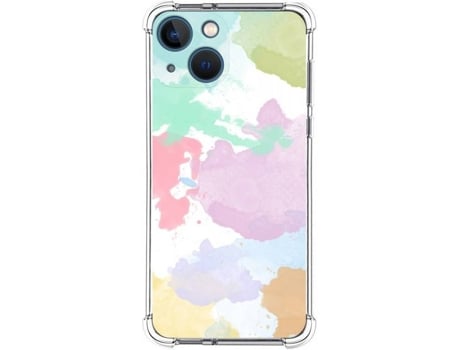 Carcasa iPhone 13 Mini (5.4) TUMUNDOSMARTPHONE Acuarela 11 Dibujos Multicolor