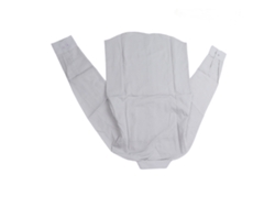 Camisa Clásica De Hombre Con Cuello Cuadrado Y Corte Ajustado, Transpirable, Resistente Al Planchado, Gris Claro, Talla L.