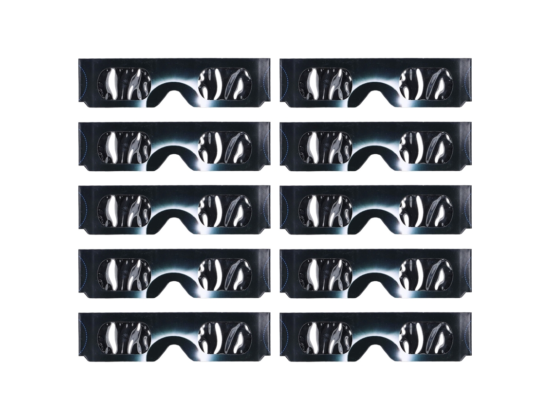 10pcs Gafas De Eclipse Solar Protección Ocular Para Observación Exterior Tipo B