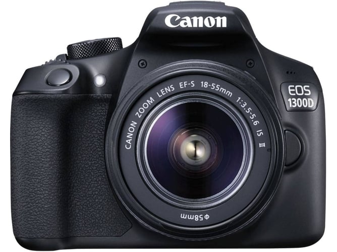 Kit Cámara Réflex CANON 1300D EF-S 18-55mm (18 MP - ISO: 100 a 6400)