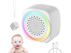 Máquina De Ruido Blanco Mini Portátil, 16 Sonidos Sin Bucle, Ayuda Para Dormir Bebés/adultos/niños
