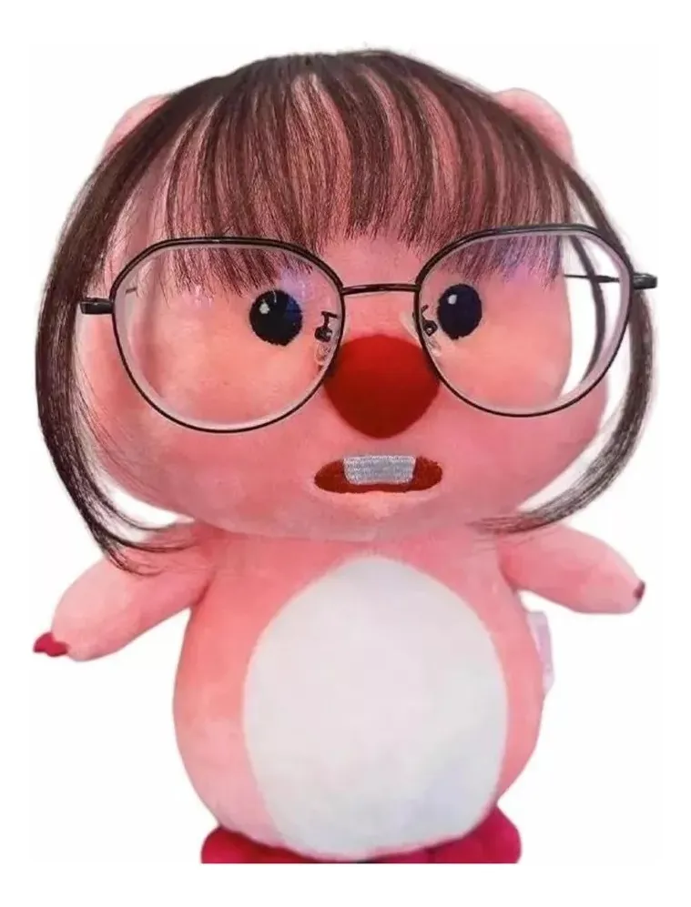 Peluche Loopy, El Caster de Pelucas con Gafas 20cmvayotoy