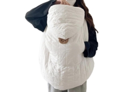 Manta Carrito A Prueba De Viento Chrui Invierno Ajustable 80x70cm (beige)