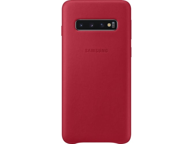 Funda SAMSUNG Galaxy S10 Piel Rojo