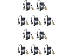 10x Radio Fm Digital Mini Altavoz Receptor Portátil Pantalla