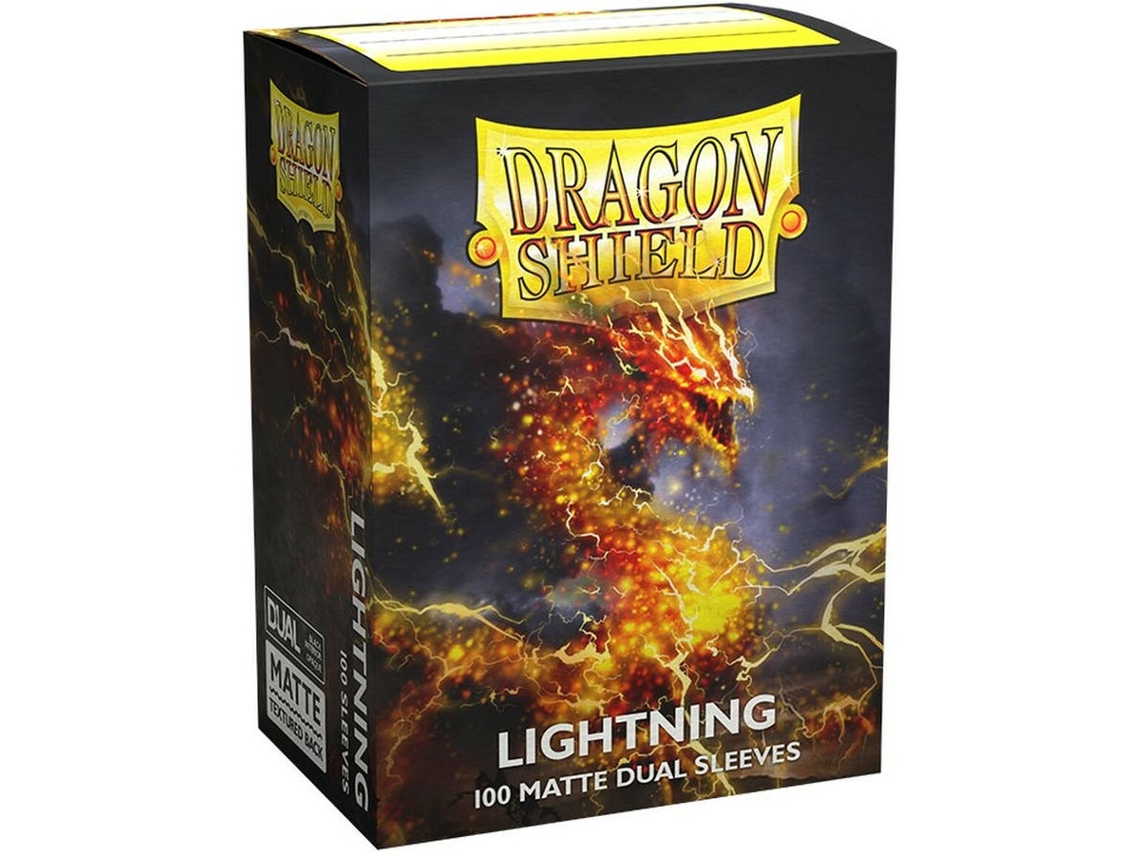 Otros Juegos ARCANE TINMEN Dragon Shield Sleeves Dual Matte (100) Lightning (Edad Minima: 6 años)