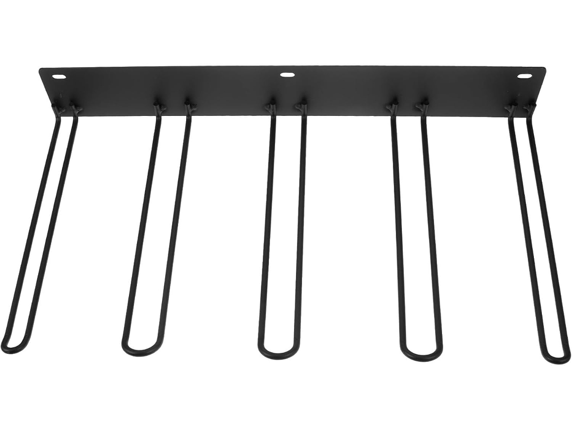 Organizador Botas Metal Negro Resistente Montaje Pared Estante Colgante Guardar Preservar Forma Adecuado Niños