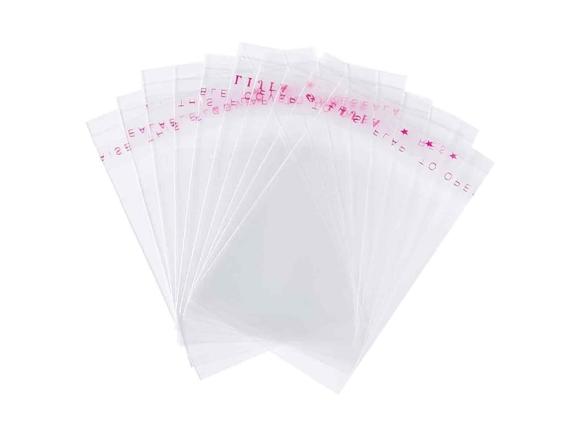 Paquete de 100 sobres de plástico transparente OPP de 30 x 41 cm con cierre autoadhesivo para ropa, camisetas, pantalones, volantes, fiestas y bodas. Truyuety