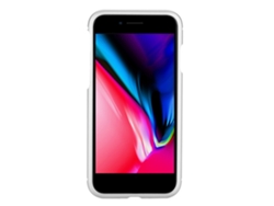 Caja Protectora Para Iphone 8 Plata Cobertura Total Transparente Adsorción Magnética Fuerte
