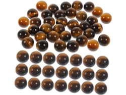 50 Piezas De Cuentas De Cristal Natural Sin Agujeros Para Joyería Y Decoración Diy - Cuentas Duraderas