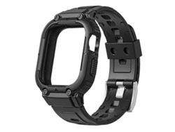 Correa de silicona para Apple Watch Ultra de 49 mm, compatible con funda protectora anticaídas de repuesto Facpoet