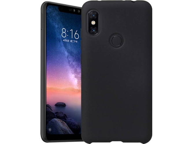 Carcasa Xiaomi Note 6 Pro Silicone Negro