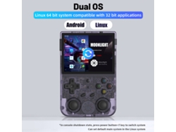 Consola de juegos portátil retro (compatible con Wi-Fi 5G y transmisión de batallas en línea)