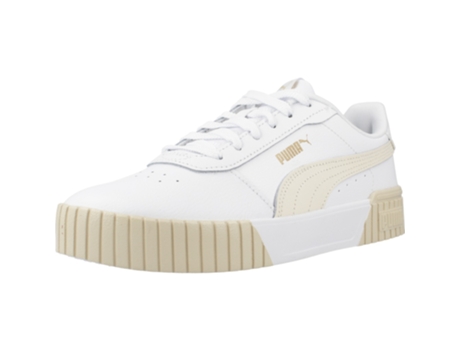 Zapatillas de Mujer PUMA Carina Tecido Blanco (38)