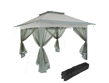 Carpa Plegable Carabobo 3,64X3,64X2,94M TECTAKE