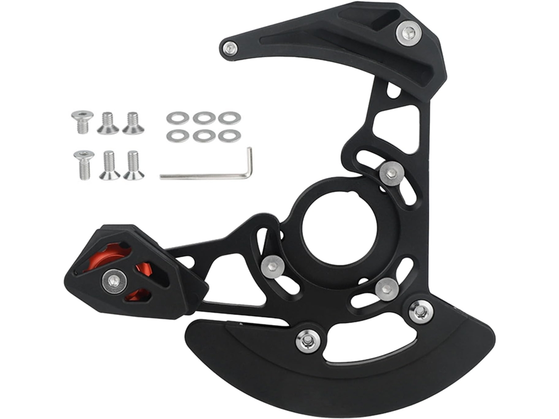 Protector De Cadena De Bicicleta, Protector De Guía De Cadena - Protector De Cadena Antienredos - Ev