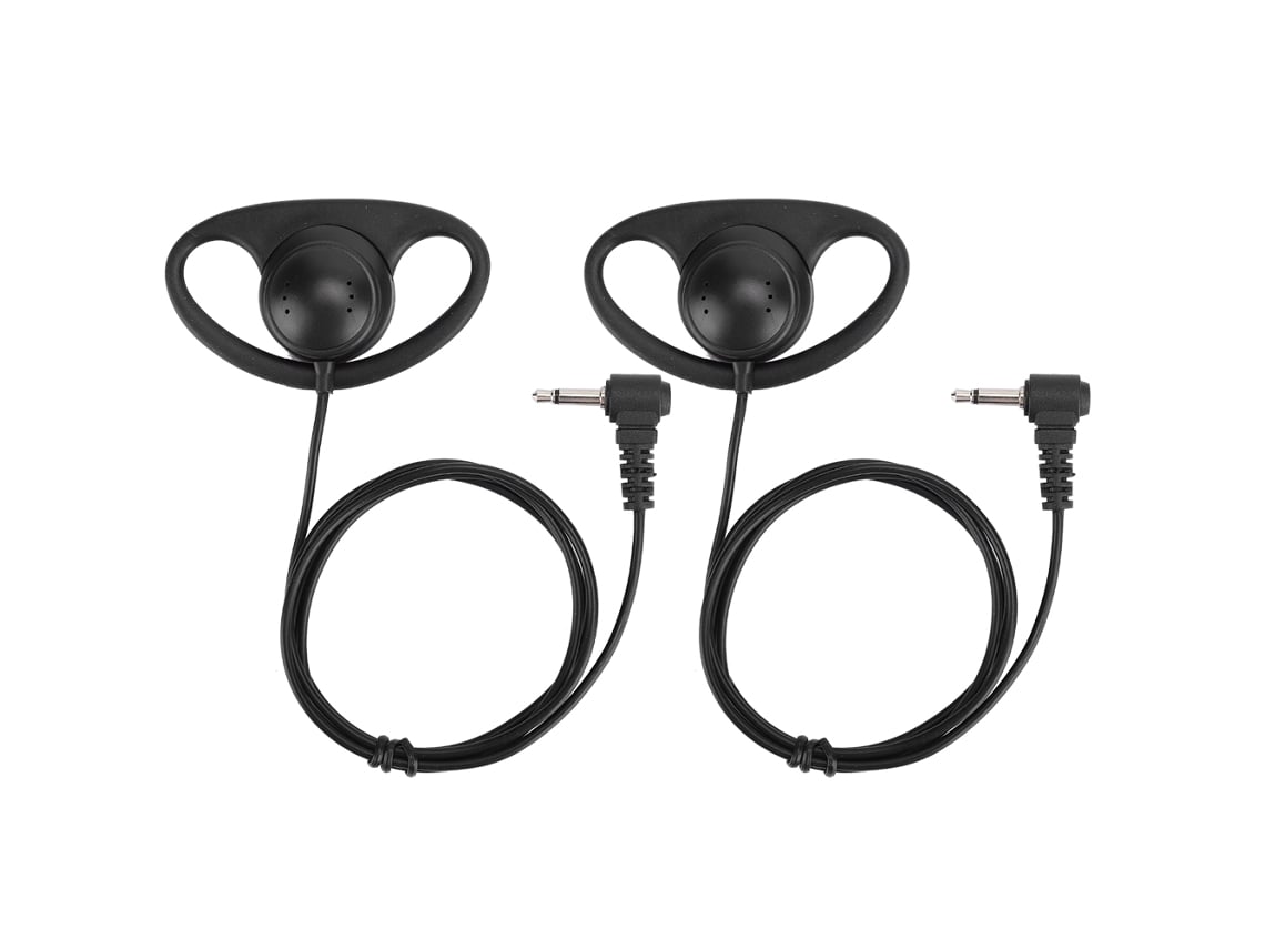 2 Auriculares Con Gancho Para La Oreja De 3,5 Mm Sin Micrófono, Solo Para Escuchar.