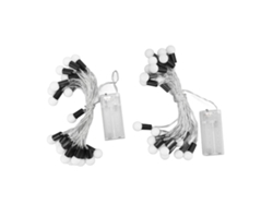 Rebe-2 Set Luces De Cadena De Globos Led Para Interiores, Luces Decorativas Fairy Para Fiestas