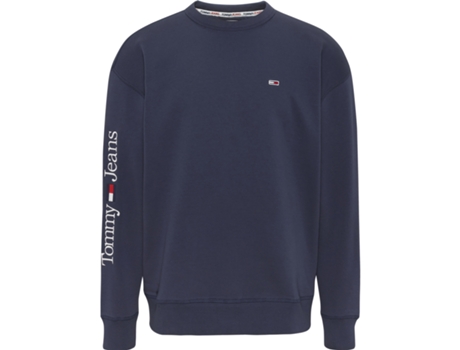 Camiseta TOMMY JEANS Reg Linear Placement Azul (L)