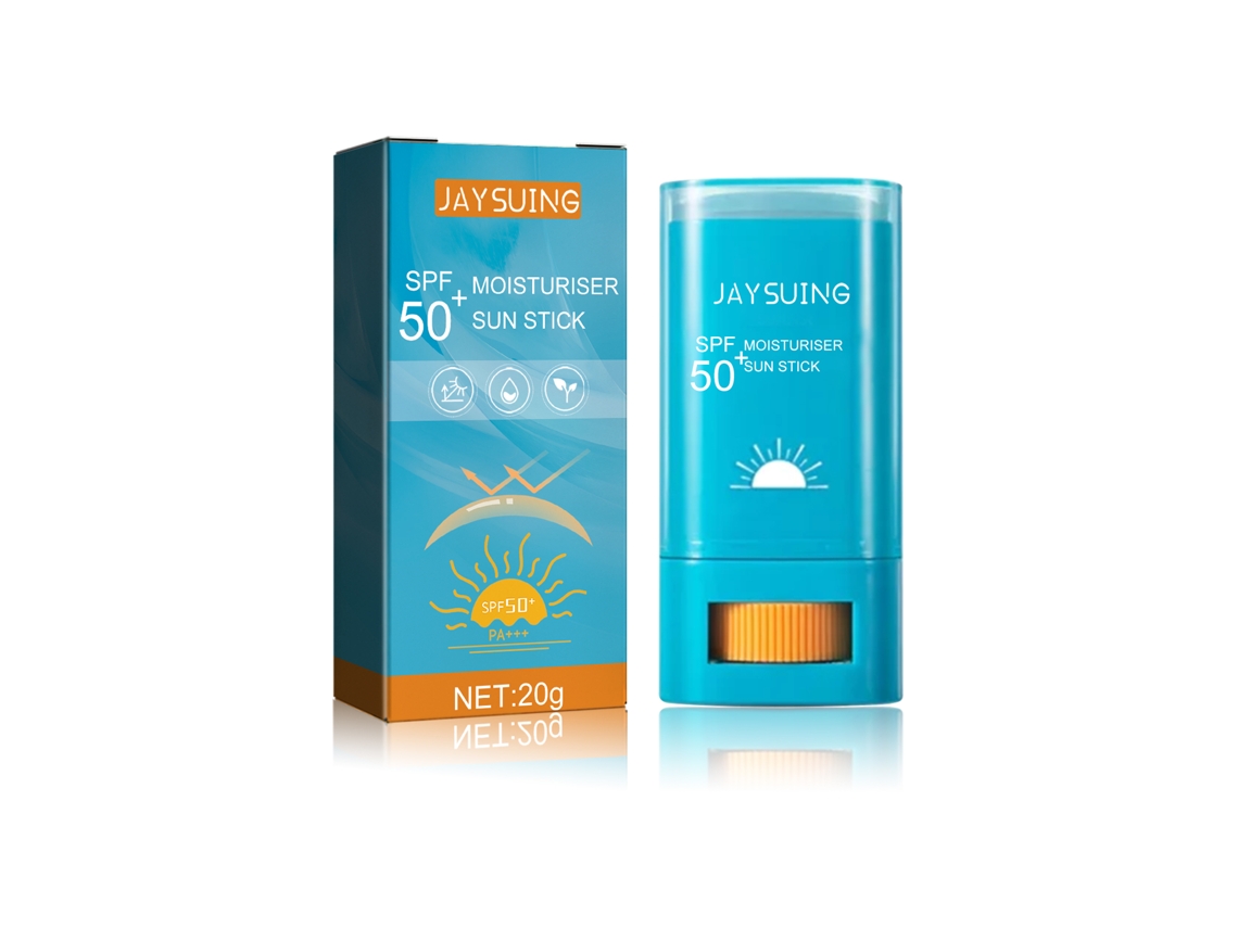 Barra hidratante con protección UV de Jaysuing, refrescante, resistente al agua y al sudor.