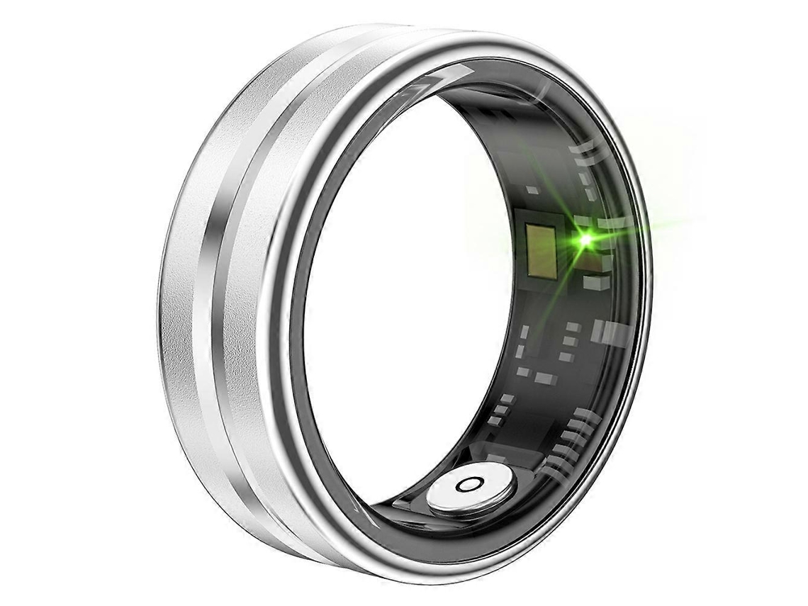 Anillo inteligente multifuncional ultrafino SR03 para monitorizar la salud con estuche de carga, modelo B Nostalgia88