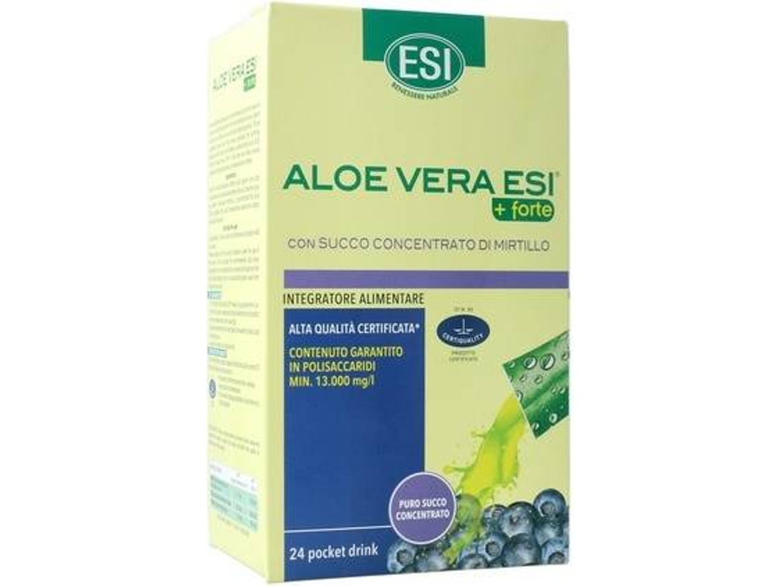 Complemento Alimentar ESI Aloe Vera (24 carteiras)
