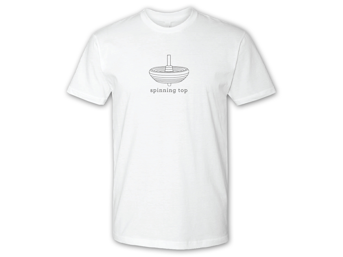 Spinning Top Spinning Top Original Logo Rockinstone Size:l