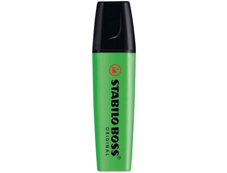 Marcador Fluorescente Stabilo Boss Verde