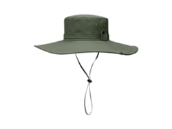 2026-gorra Bucket De Ala Ancha Upf50+ Transpirable Repelente Al Agua Con Cordón Ajustable Para Hombres Senderismo Camping Playa Verde Od