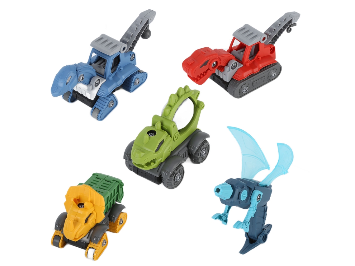2026-juguetes De Dinosaurios Desmontables Diy Set De Vehículos De Ingeniería Dinosaurio Juguetes Educativos Para Niños