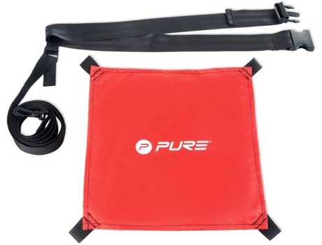 Paracaídas de Natación PURE2IMPROVE 1.80M (Rojo, Negro-TU)