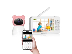 Intercomunicador Para Bebé Tl-bm501 Rosavídeo 5 Halinuia