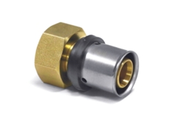Accesorio de transición de 32 mm para tubo multicapa de IG de 1 pulgada, latón especial y acero inoxidable Boni Shop