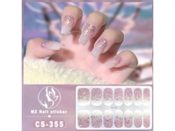 Pegatinas De Uñas De Gel Semicuradas, Incluidas 14 Piezas Autoadhesivas.