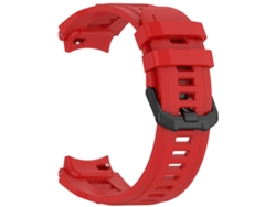 Correa De Silicona Para Reloj Inteligente Amazfit T-rex3 Pro 48mm Vermelho Panoona