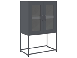 Maison Exclusive - Aparador De Acero Gris Antracita 68x39x107 Cm