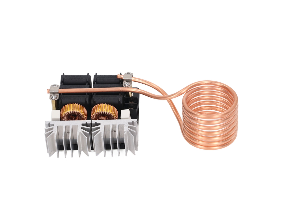 Módulo de calentamiento por inducción de alta frecuencia ZVS Veloriskku, placa calefactora PCB de 1000 W y 12-48 V.
