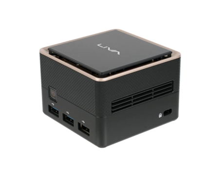 Mini PC ECS Liva Q3 Plus R1505G Amd Ryzen 4 Gb Ddr4-Sdram 64 Gb Emmc Negro