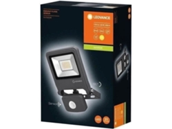Foco LED para exterior Ledvance Endura Flood de 20 W, gris oscuro, con detector de movimiento, 3000 K