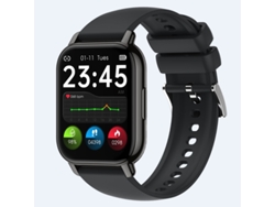 Reloj inteligente de 1,85” con monitorización de salud, control de música y conectividad inteligente P66 Gris Chaberlu