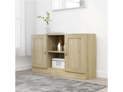 Aparador 120x30,5x70 cm Derivados de la madera Roble Sonoma Dkd Home Decor